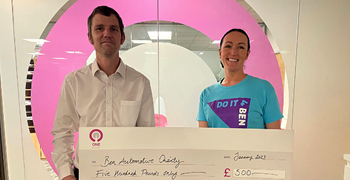 Torque Bike names Ben as its charity of the year